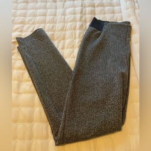 Chaps Black & White Pull On Trouser Pants Sz Medium